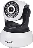 [Updated Version] IP Camera, ieGeek 720P HD WiFi IP Cam Surveillance Security System Video Recording Sonic Recognition P2P Pan Tilt Remote Motion Detect Alert With Two-Way Audio Support 64GB Micro SD
