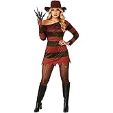 Morph Nightmare Killer Costume Women With Claw Sizes XS-3XL Serial Killer Costume Scary Halloween Costumes Women Halloween Costumes Adults XXXL