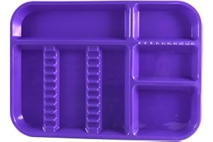 Dental Instrument Divided Tray, Autoclavable Divided Setup Tray, Divided Separate B-Lok Divided Tray, Size B (Ritter) - Plast