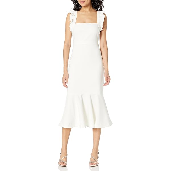 knee length dresses for ladies Brinley Midi Dress (Sky Blue)