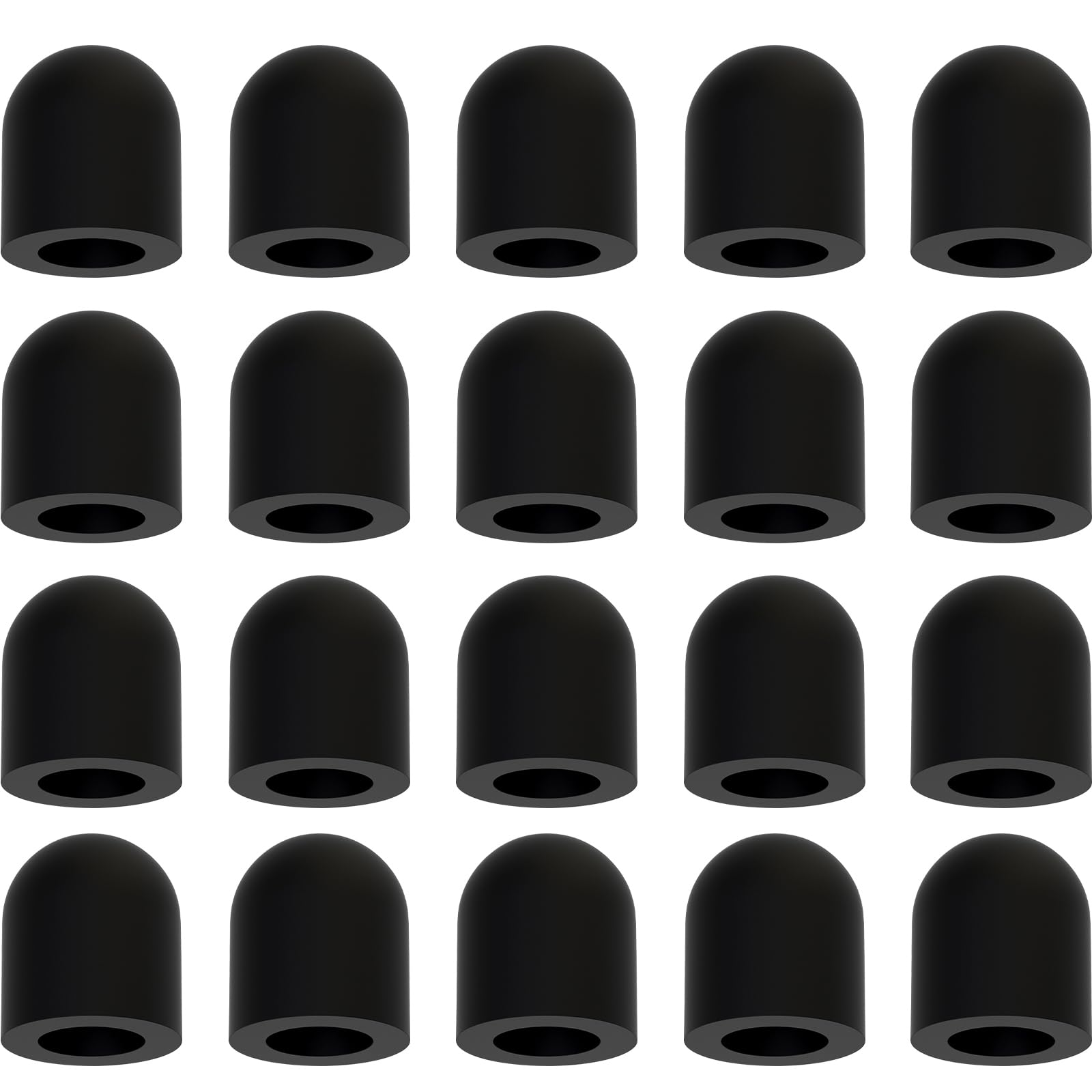 iplusmile Replacement Rubber Tips for Stylus Pens Silicone Stylus Tips Silicone Tip Replacement for Touch Pencil Stylus Touch Screen Pen (Pack of 30)