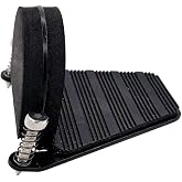 Jiayouy Bass Drum Anchor System Metal Anti-Slip Kick Drum Stopper Attachment Accessory for Drum Set Rugs, Mats