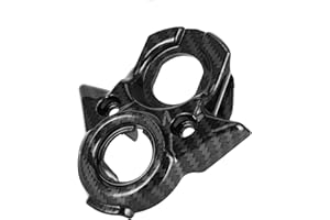 Woodniu Racein Key Switch Cover for Surron Light Bee X S and Segway X160 X260, Ignition Lighter Plate Sur Ron Parts,Imitation Carbon Fiber Suron Accessories(Water Transfer,Glossy)