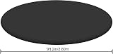 Bestway Flowclear Cover for Fast Set Pools 280 cm Black view 3