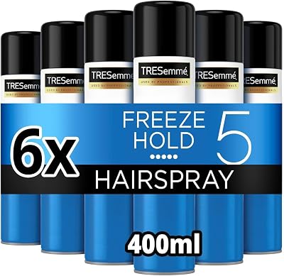 TRESemmé Freeze Hold Hairspray 400ml 24-Hour Frizz Control Extra Strong Hold