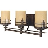 Designers Fountain 3-Lights Mission Ridge Vanity Light Fixture, 23.5 Inch Wall Mount Sconce for Bathroom, Bedroom or Mirror, 