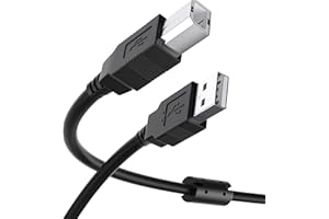 DigitalLife USB Type-A to B MIDI Interface Converter Cable for MID Music Instruments (1m)