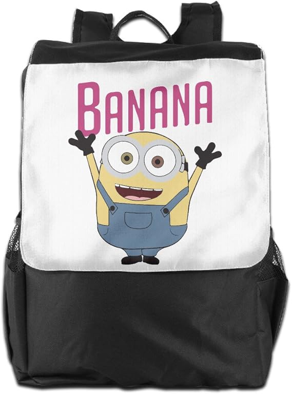 Amazon Co Jp アメリカ バナナ 可愛い リュックサック バックパック デイパック アウトドア One Size ブラック 服 ファッション小物