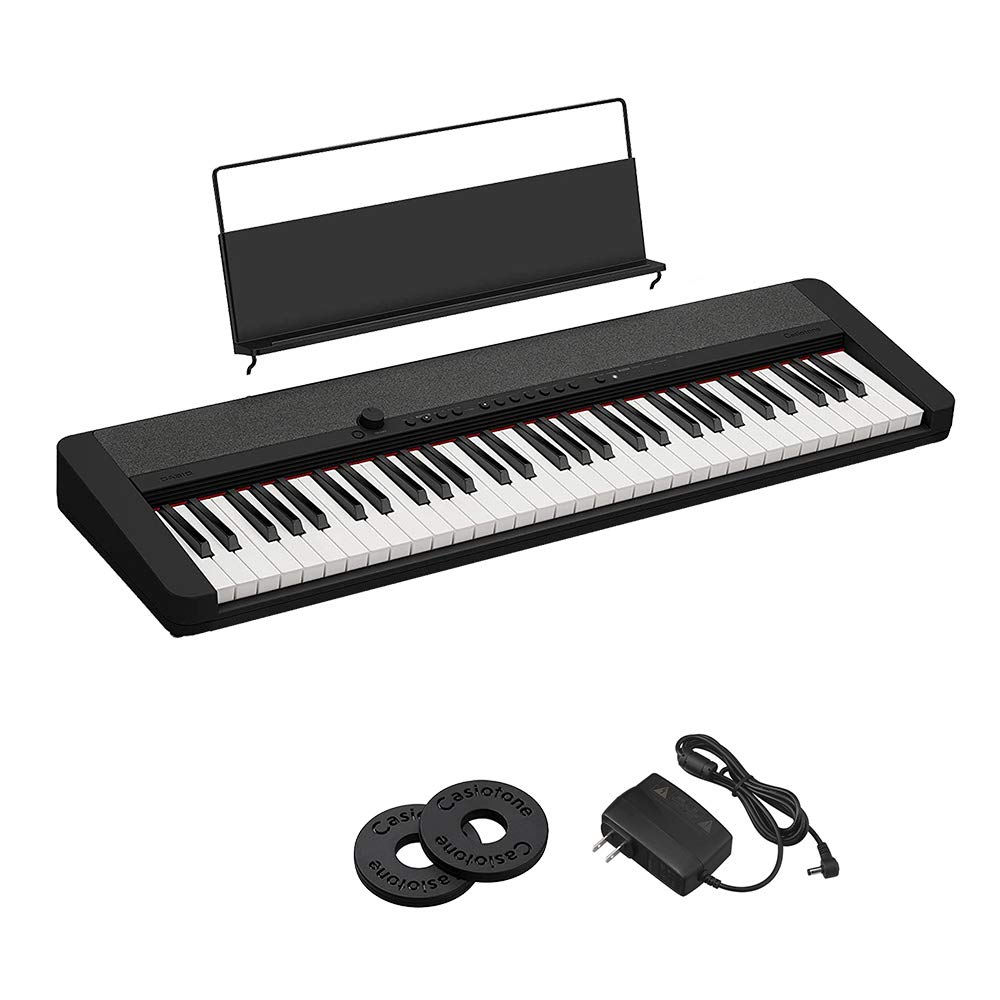 Casio Ct-S1Bk Casiotone Piano-Keyboard Avec 61 Touches À Frappe Dynamique, Noir