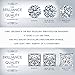 Billie Bijoux Sterling Silver Earrings Studs with Princess Cut Cubic Zirconia Diamond Rhinestone, Womens Fine Jewelry (3 Pairs (4mm, 5mm, 6mm))