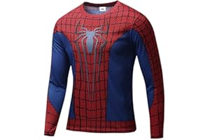 HIMIC E77C 3D Super Hero Close-Fitting Quick-Drying Elastic Sport Cosplay T-Shirt