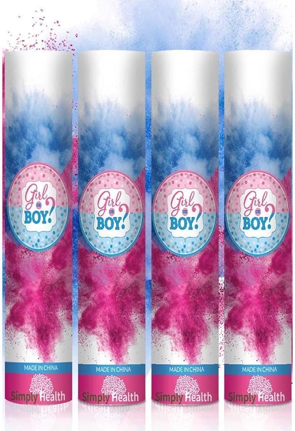 Gender Reveal Smoke Cannon Powder Cannon to Reveal the Baby's Gender