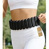 Weight Belt for Men & Women - Weighted Belt for Walking with Walking Weights, Patented Adjustable Silicone Design for Fitness, Strength Training, Hiking, Running, Yoga, Rehabilitation