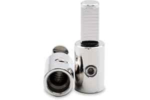 Pair of ILL Customz Power and Ground 4 Gauge to 4 Gauge Amp Input Reducers