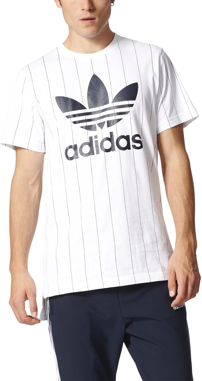 adidas pinstripe t shirt