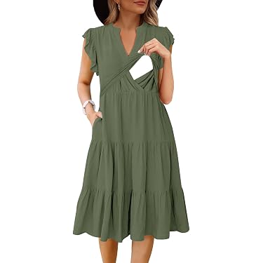 Amazon Best Sellers: Best Maternity Nursing Dresses