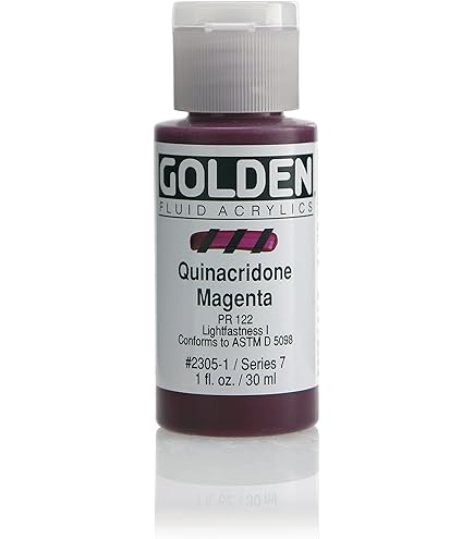Golden Fluid Acrylics - Alizarin Crimson Hue - 30ml - Create A Little