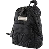 Marc Jacobs M0016679 Black/Gold Hardware Women's Quilted Nylon Mini Backpack