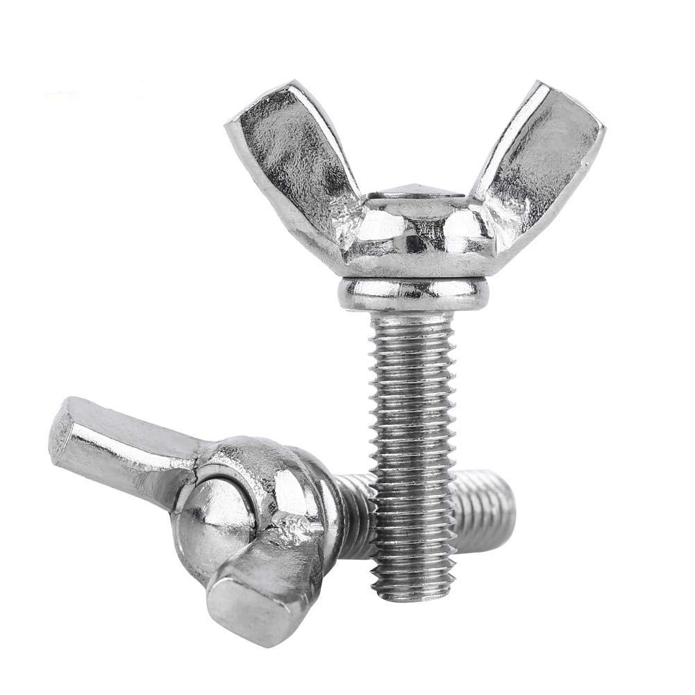8 types 5PCS/Bag M5 304 Stainless Steel Butterfly Bolts Bolts Bolts (M5*12mm)