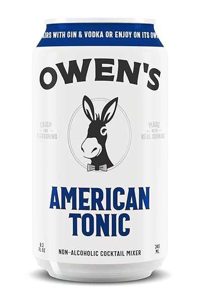 OWEN’S AMERICAN TONIC – 8.2OZ CANS (4 PACK)