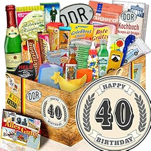 40 Geburtstag | DDR Allerlei 24tlg. | 40 Geburtstag Geschenk