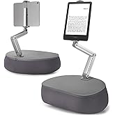 InnoGear Tablet Pillow Stand for Lap, 360° Adjustable Hands-Free Holder Mount for Bed Sofa Reading Compatible with 6" - 13" iPad Kindle iPhone E-Reader