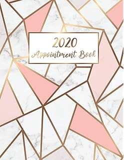 2020 Appointment Book Weekly Daily And Hourly Planner For Salons