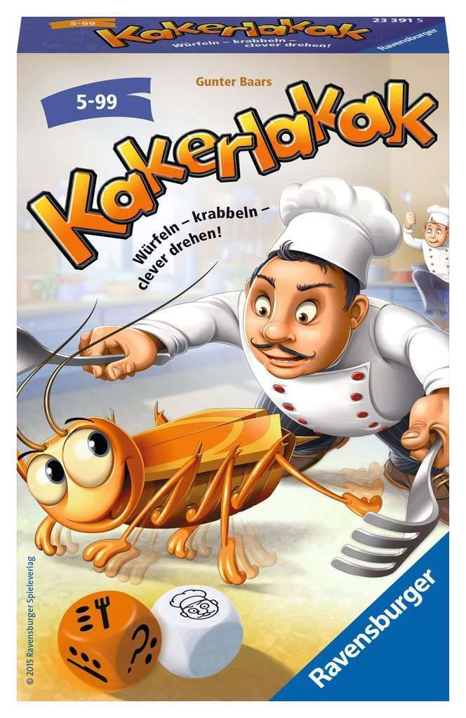 Ravensburger 23391 5 "Kakerlakak" Game