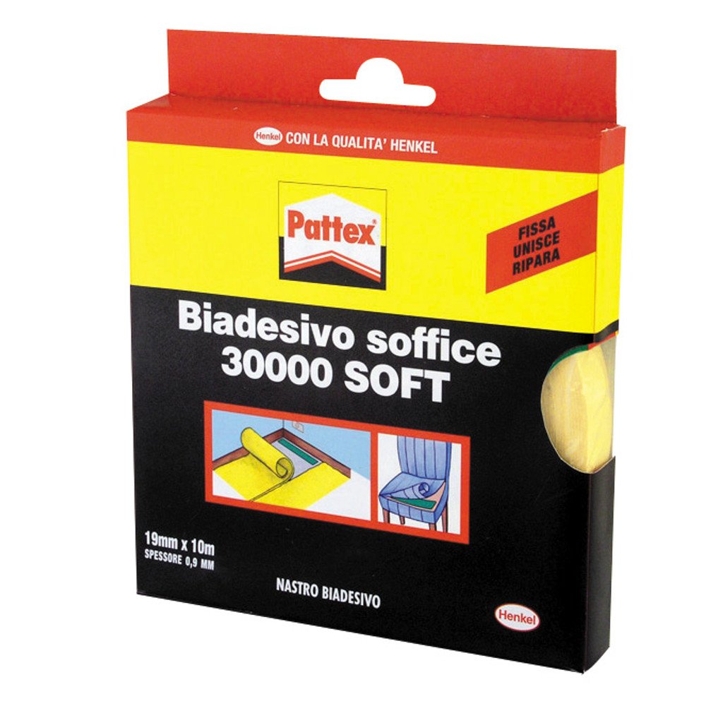 Pattex Biadesivo Soffice Soft 19mm x 10m - tapes