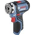 Bosch Professional 12V System GSR 12V-15 FC cordless drill/driver (without rechargeable battery and charger, in cardboard box) – FlexiClick system