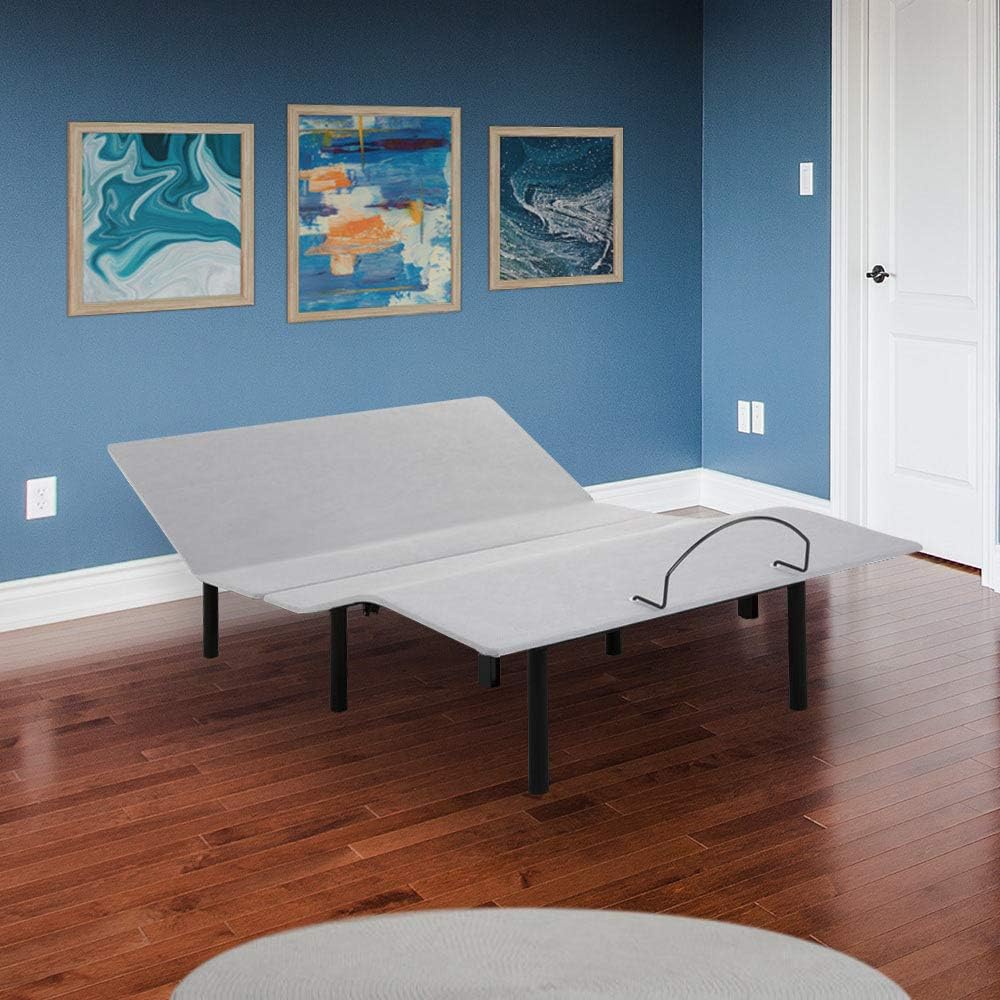 Best grey king bed frame with head frame