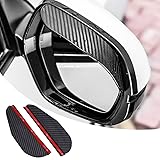 Pincuttee Mirror Rain Visor Eyebrow, Side Mirror