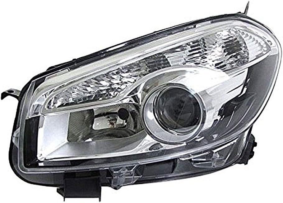 Front Headlight Left side - H7+H7 - Electric without Motor for QASHQAI from 2010 to 2013