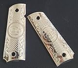 1911 COLT CUSTOM METAL GRIPS Colt Full Size Government Nickel Plated