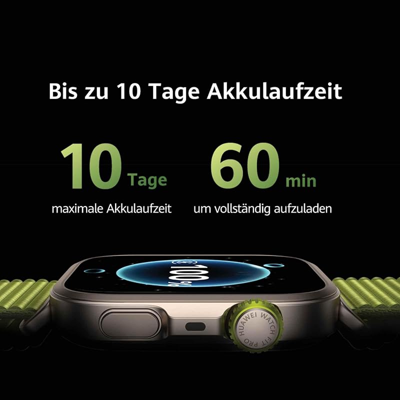 Watch FIT 4 Pro Smartwatch, GPS, Fitness Tracker mit EKG, Schwarz