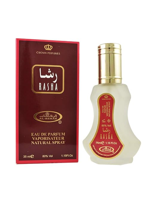 Rasha - Al-Rehab Eau De Natural Perfume Spray - 35 Ml (1.15 Fl. Oz) (885470683911)