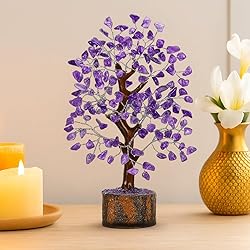 Amethyst Crystal Tree of Life - Handmade Healing