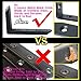 Alise 4mm-Thicker Stainless Steel Brackets Floating Shelves Heavy Duty Shelf Bracket Corner Brace Support 6x4 Inch,2 Pcs Matte Black