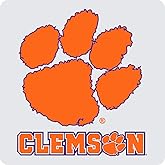 Clemson Tigers Acrylic Coaster 4-Pack Officially Licensed Collegiate Product