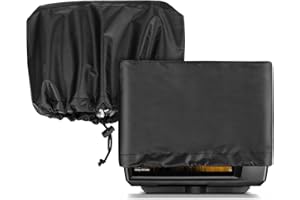 HDWGGD Fish Finder Cover Compatible with Lowrance, Humminbird 7 Inches Models Drawstring fishfinder Cover Fit for Lowrance Hook Reveal 7,Water Resistant Suncover Fit for Most of Helix 7 Series（Black 2 Pack）