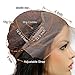Glueless Brazilian Straight Lace Front Wigs Pre Plucked Natural Hairline with Baby Hair for Women Unprocessed Virgin Human Hair 13x4 HD Transparent Lace Frontal Wigs 12 inch