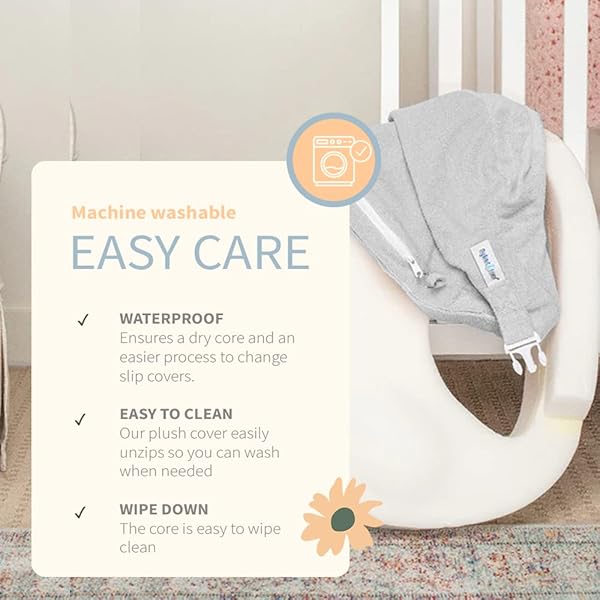 MY BREST FRIEND NURSING PILLOW – DELUXE – ENHANCED COMFORT W/ SLIPCOVER – ERGONOMIC BREASTFEEDING PILLOW FOR ULTIMATE SUPPORT FOR MOM & BABY – ADJUSTABLE PILLOW W/ HANDY SIDE POCKET, EVENING GREY
