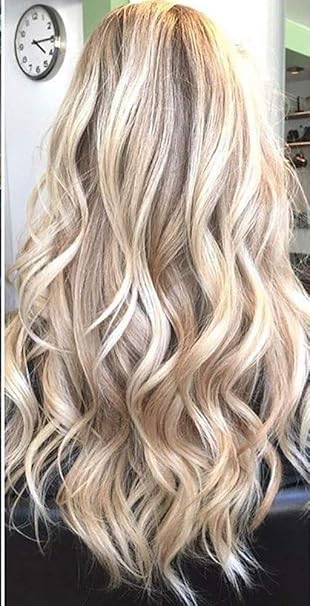 Amazon Com Full Shine Highlight Clip Extensions 12inch Short Hair