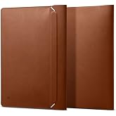 Spigen Valentinus Protective Laptop Sleeve, 14-Inch MacBook | For MacBook Neo/Pro/Air M1-M5 Chips (2018-2026) - Classic Brown