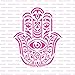 Hamsa Palm Mandala Stencil - Spiritual Mandala Stencil for Painting