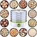 PowerDoF 1 FD280B Premium Countertop Food Dehydrator with 5 Adjustable Tray Drying System, green