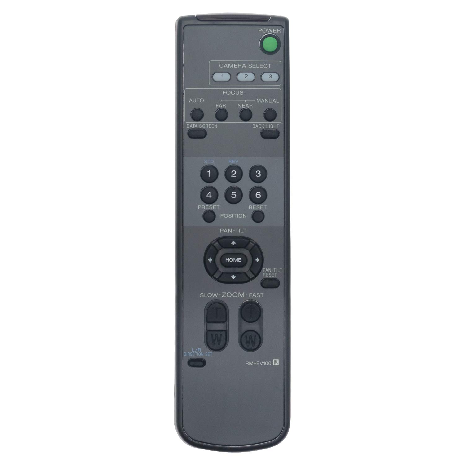 RM-EV100 Remote Control - VINABTY RMEV100 Remote Control fit for Sony Video Camera EVI-D100P EVI-D70 EVI-D70P EVI-HD3V EVI-HD7V BRC-H700 BRC-Z330 BRC-300 BRC-300P RM EV100 Remote controller