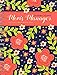 2018 Academic Year Mom's Floral Manager Medium Weekly Monthly Planner