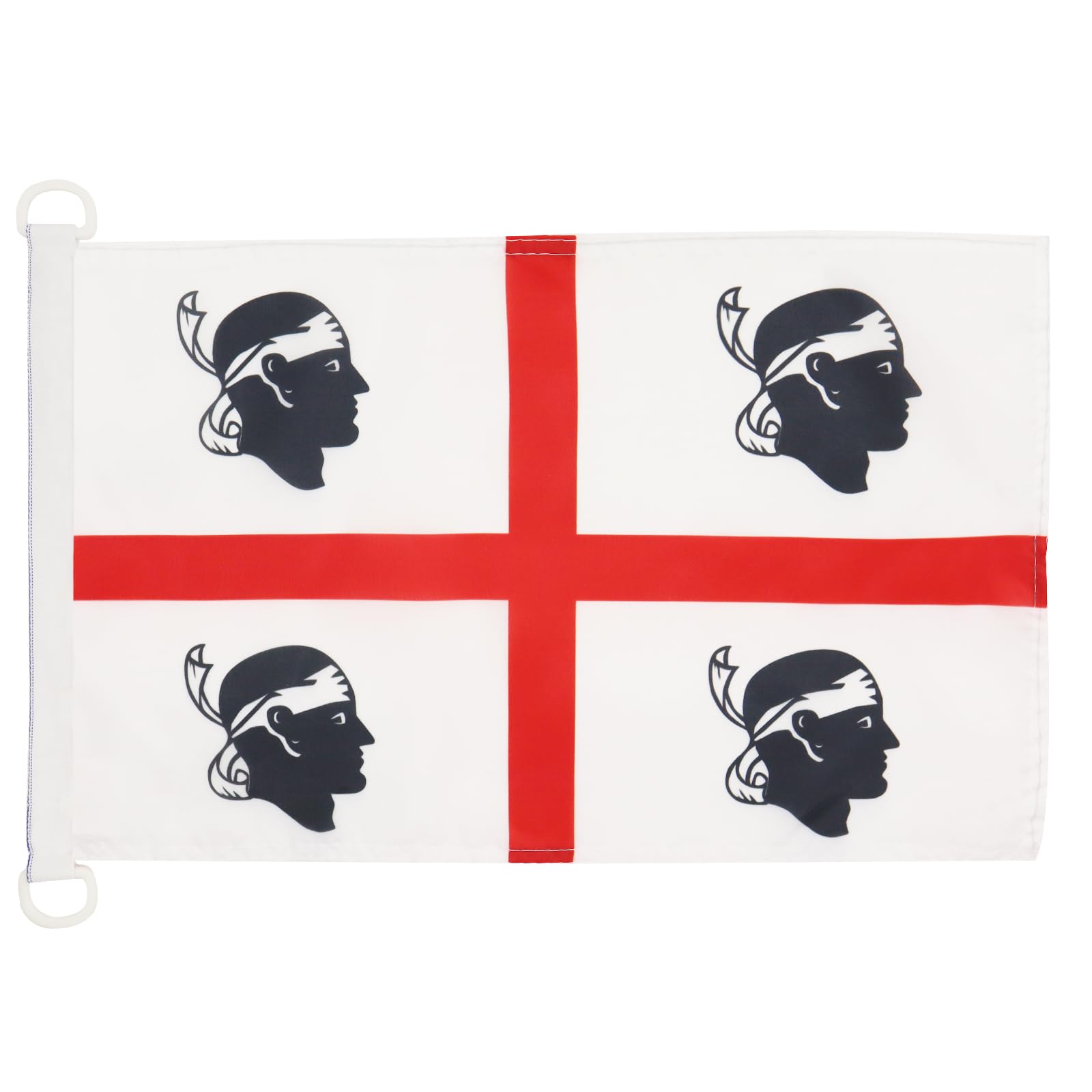 AZ FLAG Sardinia Nautical Flag 18'' x 12'', Italy, Sardinian flags 30 x 45 cm, Banner 12x18 in for boat โ image 1