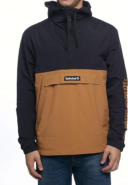 timberland windbreaker hooded pullover
